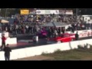 Flaming Wreckage Video: Shawn Davis Suffers A Massive Pro Mod Crash at State Capitol Raceway